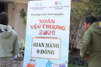 Gian hàng 0 đồng – Trao đi yêu thương, nhận lại nụ cười