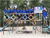 Cải tạo sân chơi trường Tiểu học Cam Tân - Tháng Thanh niên 2021