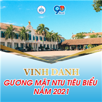 Gương mặt NTU tiêu biểu năm 2021