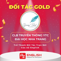 CLB TRỰC THUỘC HỘI SINH VIÊN VIỆT NAM TRƯỜNG ĐẠI HỌC NHA TRANG - CLB TRUYỀN THÔNG YTC - NTU KÝ KẾT HỢP TÁC CÙNG TRUNG TÂM AZ ENGLISH 