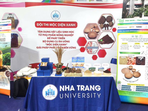 Dấu ấn sáng tạo từ Trường Đại học Nha Trang tại FID 2025