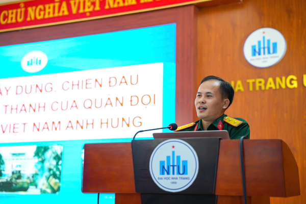 🌟SINH VIÊN TRƯỜNG ĐẠI HỌC NHA TRANG NGHE BÁO CÁO THỜI SỰ CHUYÊN ĐỀ “QUÂN ĐỘI VIỆT NAM ANH HÙNG” 🌟