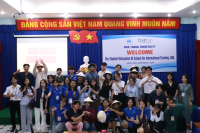 BUỔI GIAO LƯU VĂN HÓA QUỐC TẾ GIỮA SINH VIÊN TRƯỜNG ĐẠI HỌC NHA TRANG VÀ ĐOÀN SINH VIÊN SIT (HOA KỲ)