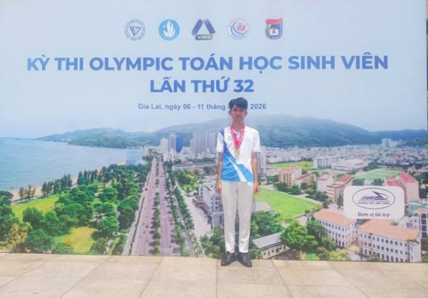 Bứt phá ngoạn mục: NTU giành 4 huy chương tại Olympic Toán học sinh viên toàn quốc 2026