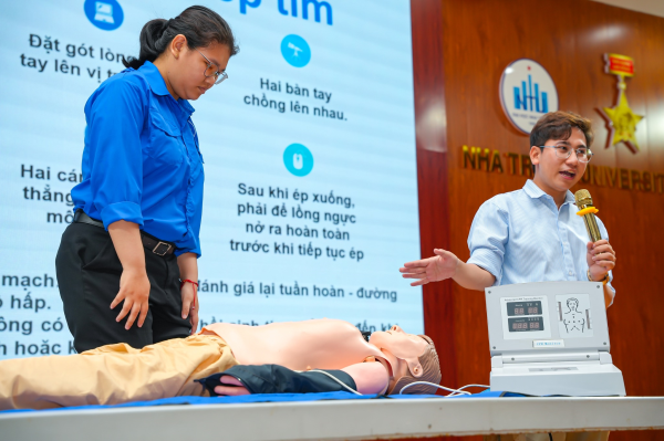 Hơn 300 sinh viên tham gia chương trình “Phòng, chống tai nạn thương tích” năm 2026