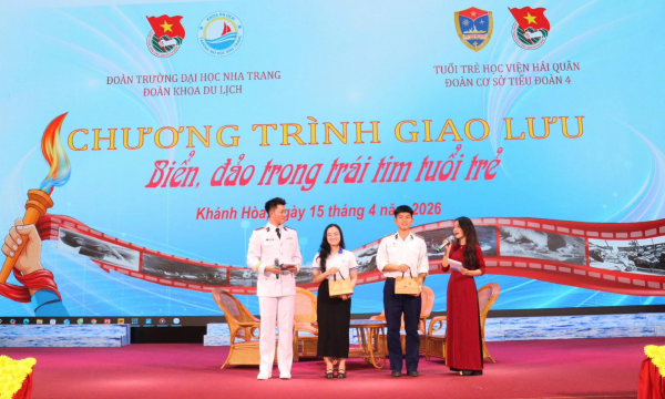 Biển đảo trong tim – Tự hào trong từng khoảnh khắc của sinh viên NTU