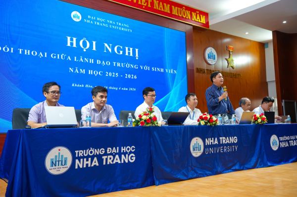 Đối thoại cởi mở, đồng hành cùng sinh viên tại Trường Đại học Nha Trang