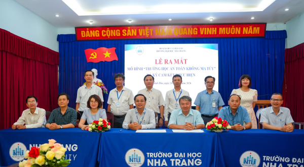 Trường Đại học Nha Trang ra mắt mô hình “Trường học an toàn không ma túy”