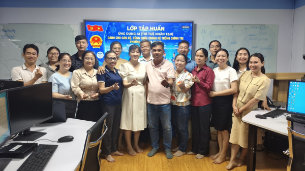 TRƯỜNG ĐẠI HỌC NHA TRANG ĐỒNG HÀNH CÙNG PHƯỜNG BẮC NHA TRANG TRONG CÔNG TÁC CHUYỂN ĐỔI SỐ