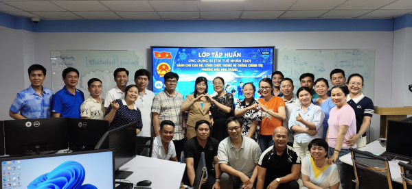 TRƯỜNG ĐẠI HỌC NHA TRANG ĐỒNG HÀNH CÙNG PHƯỜNG BẮC NHA TRANG TRONG CÔNG TÁC CHUYỂN ĐỔI SỐ