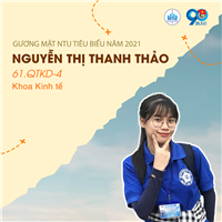 Nguyễn Thị Thanh Thảo - Gương mặt NTU tiêu biểu năm 2021
