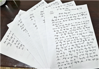 Xúc động “Lá thư thời chiến” của cán bộ Công an Bắc Giang 
