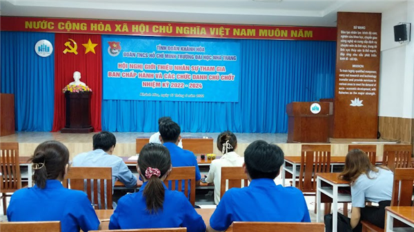 HƯỚNG TỚI ĐẠI HỘI ĐOÀN TNCS HỒ CHI MINH TRƯỜNG ĐẠI HỌC NHA TRANG LẦN THỨ XXVII, NHIỆM KỲ 2022-2024