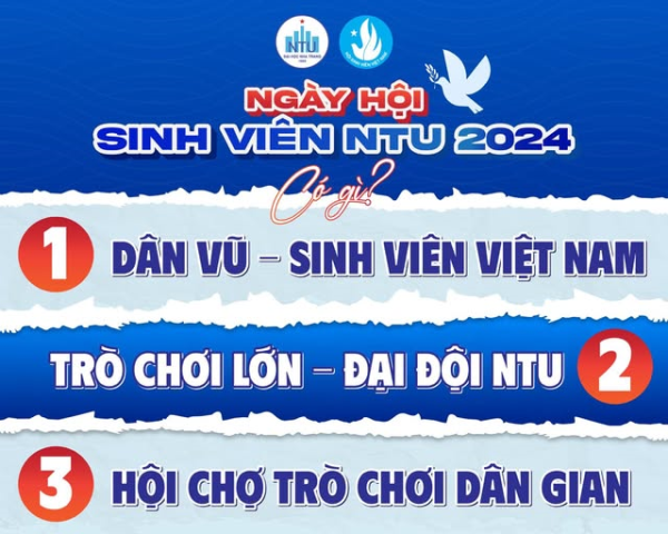 📢NGÀY HỘI SINH VIÊN NTU 2024 || CHUỖI HOẠT ĐỘNG KỶ NIỆM 75 NĂM NGÀY TRUYỀN THỐNG HỌC SINH, SINH VIÊN VÀ HỘI SINH VIÊN VIỆT NAM (09/01/1950 - 09/01/2025)📢